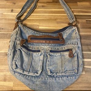 2000’s denim shoulder bag